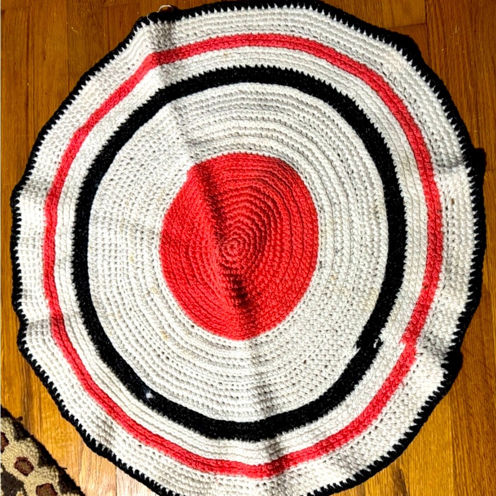 Handmade Crocheted rug
